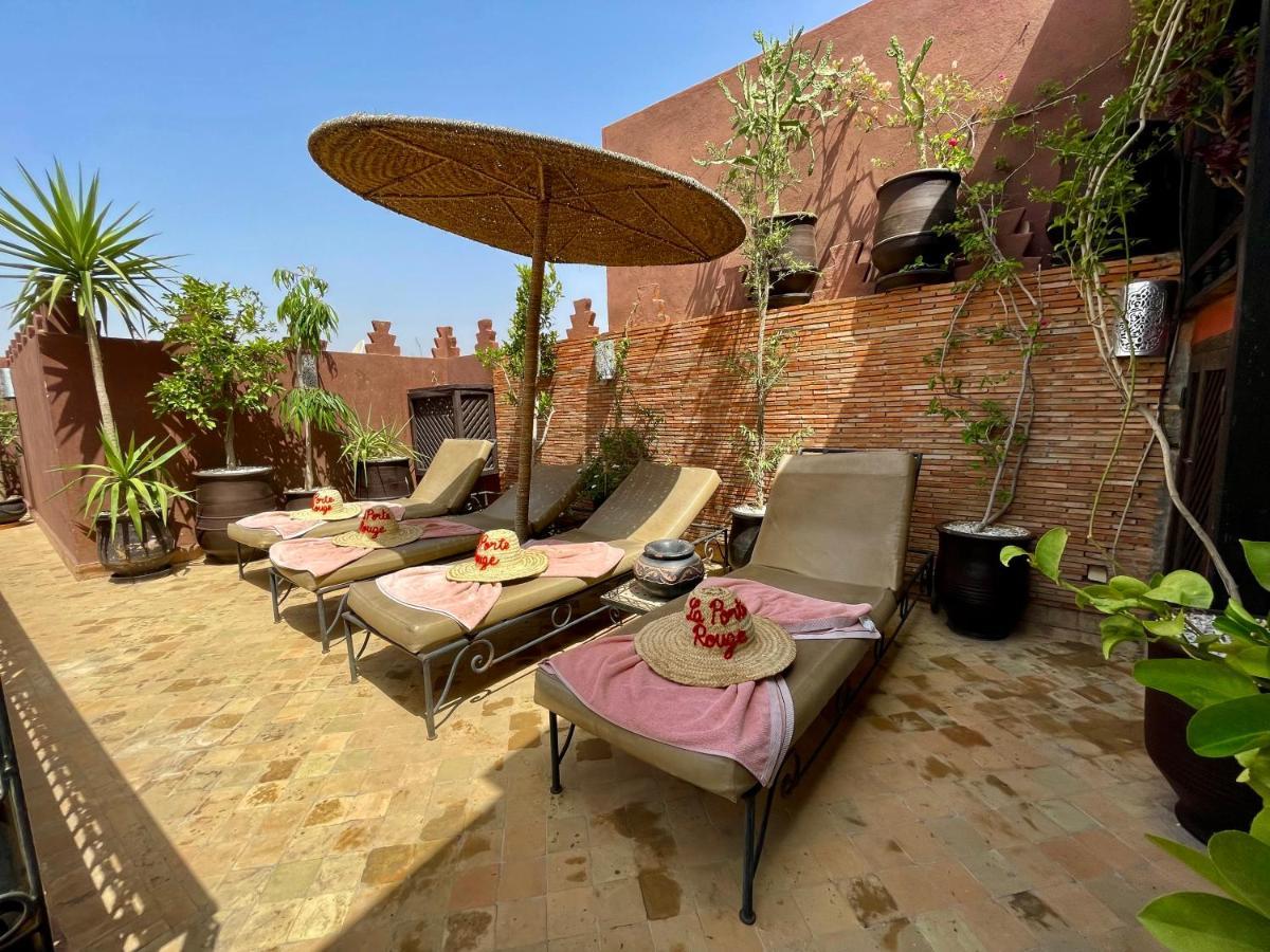 Riad La Porte Rouge By La Siredrah Hotell Marrakesh Exteriör bild