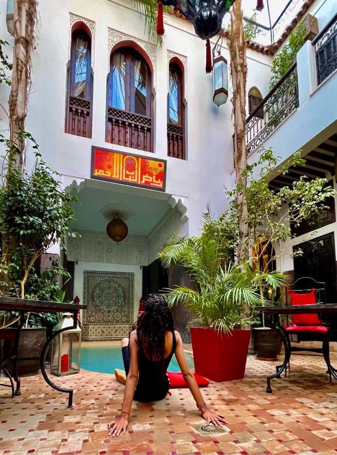 Riad La Porte Rouge By La Siredrah Hotell Marrakesh Exteriör bild