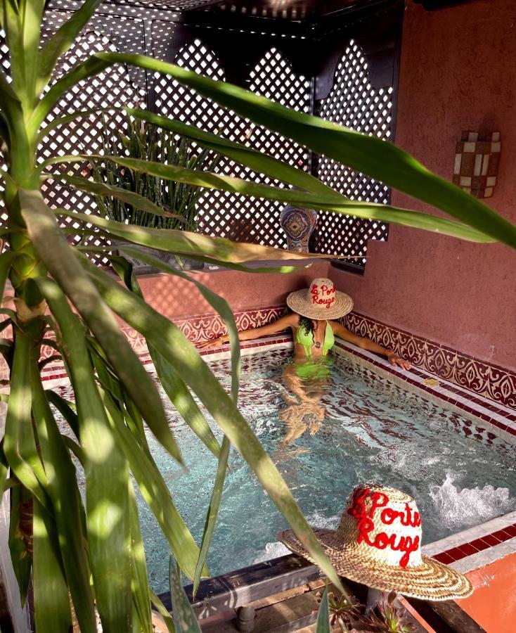 Riad La Porte Rouge By La Siredrah Hotell Marrakesh Exteriör bild