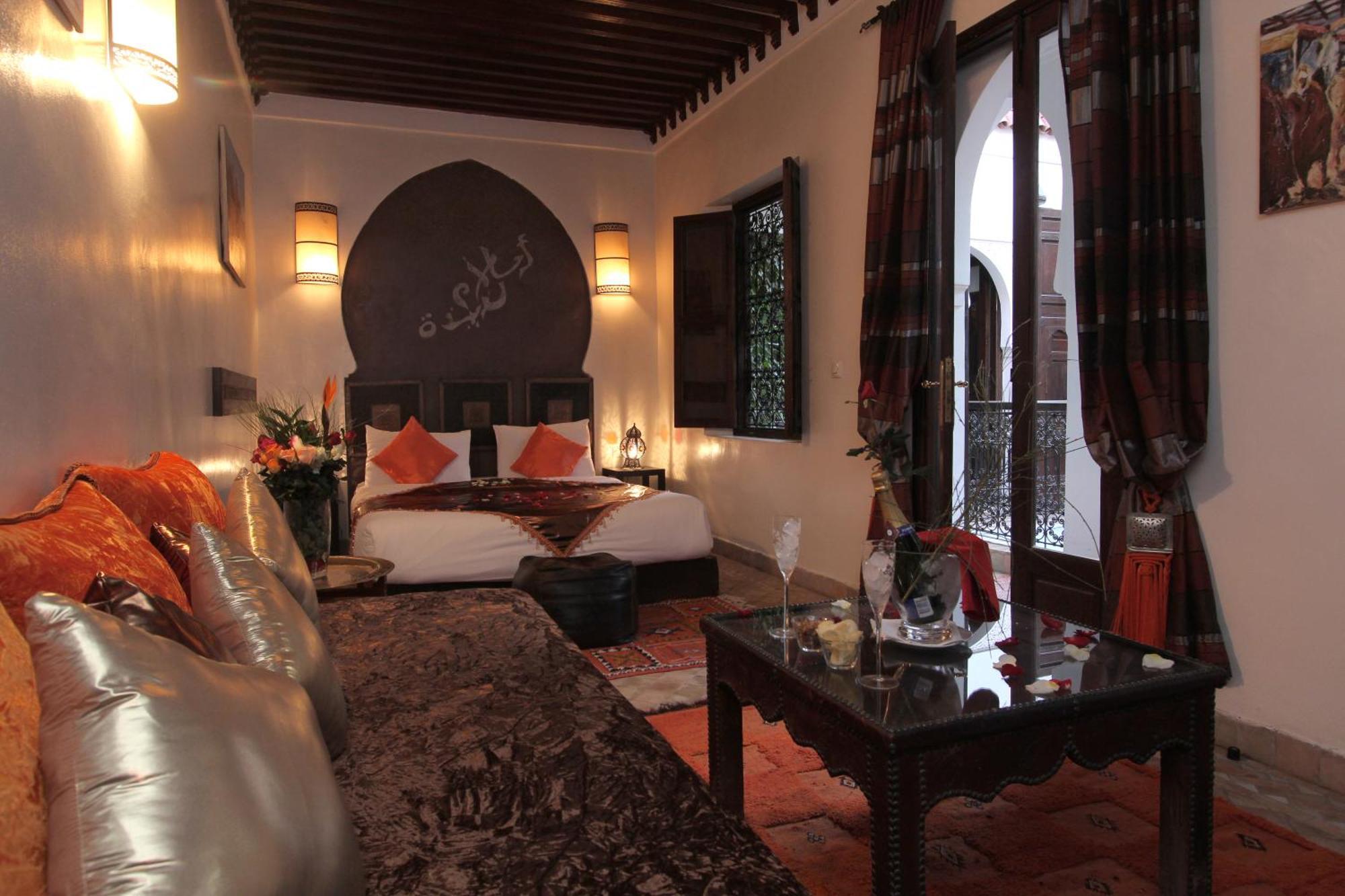 Riad La Porte Rouge By La Siredrah Hotell Marrakesh Exteriör bild