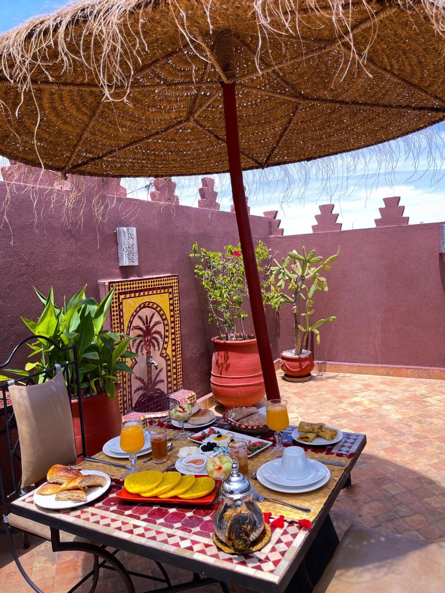 Riad La Porte Rouge By La Siredrah Marrakesh Exteriör bild