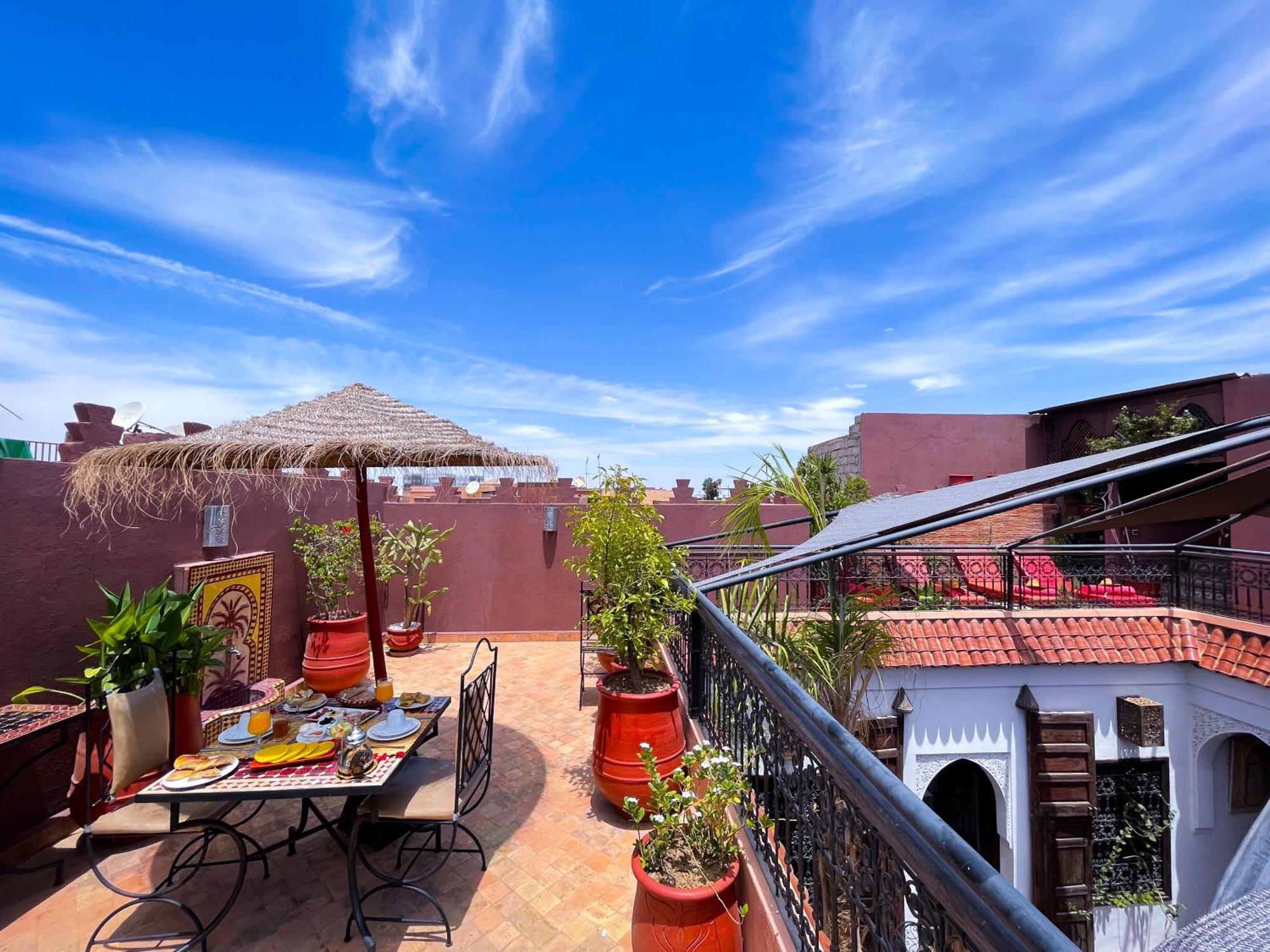 Riad La Porte Rouge By La Siredrah Marrakesh Exteriör bild