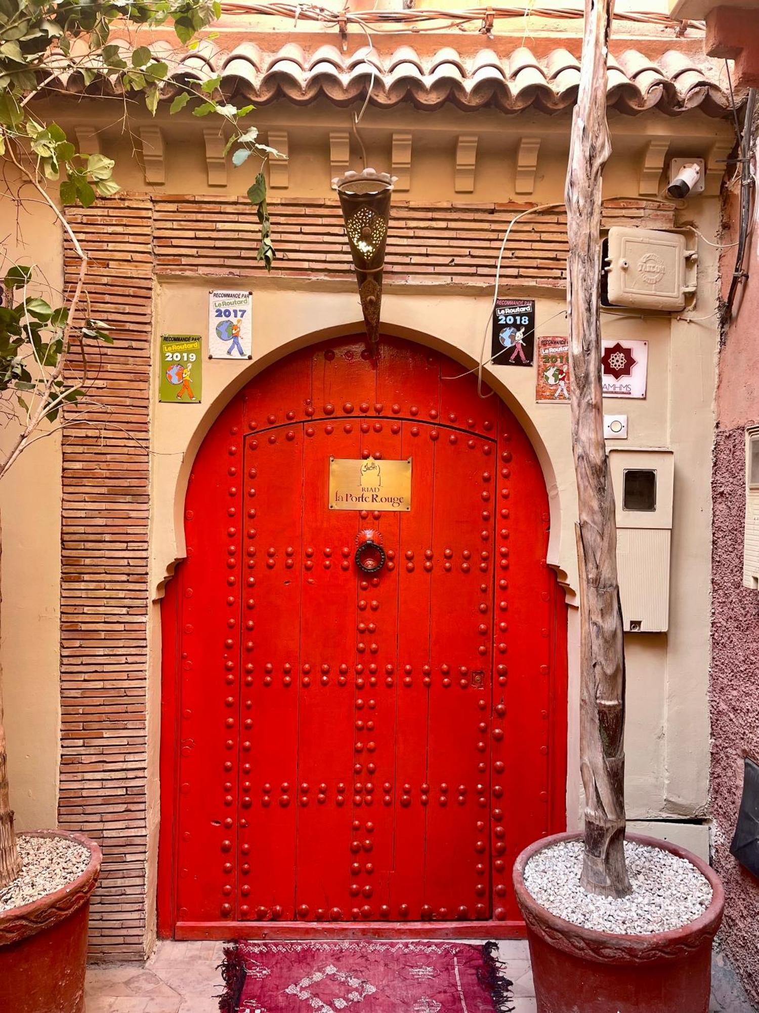 Riad La Porte Rouge By La Siredrah Marrakesh Exteriör bild
