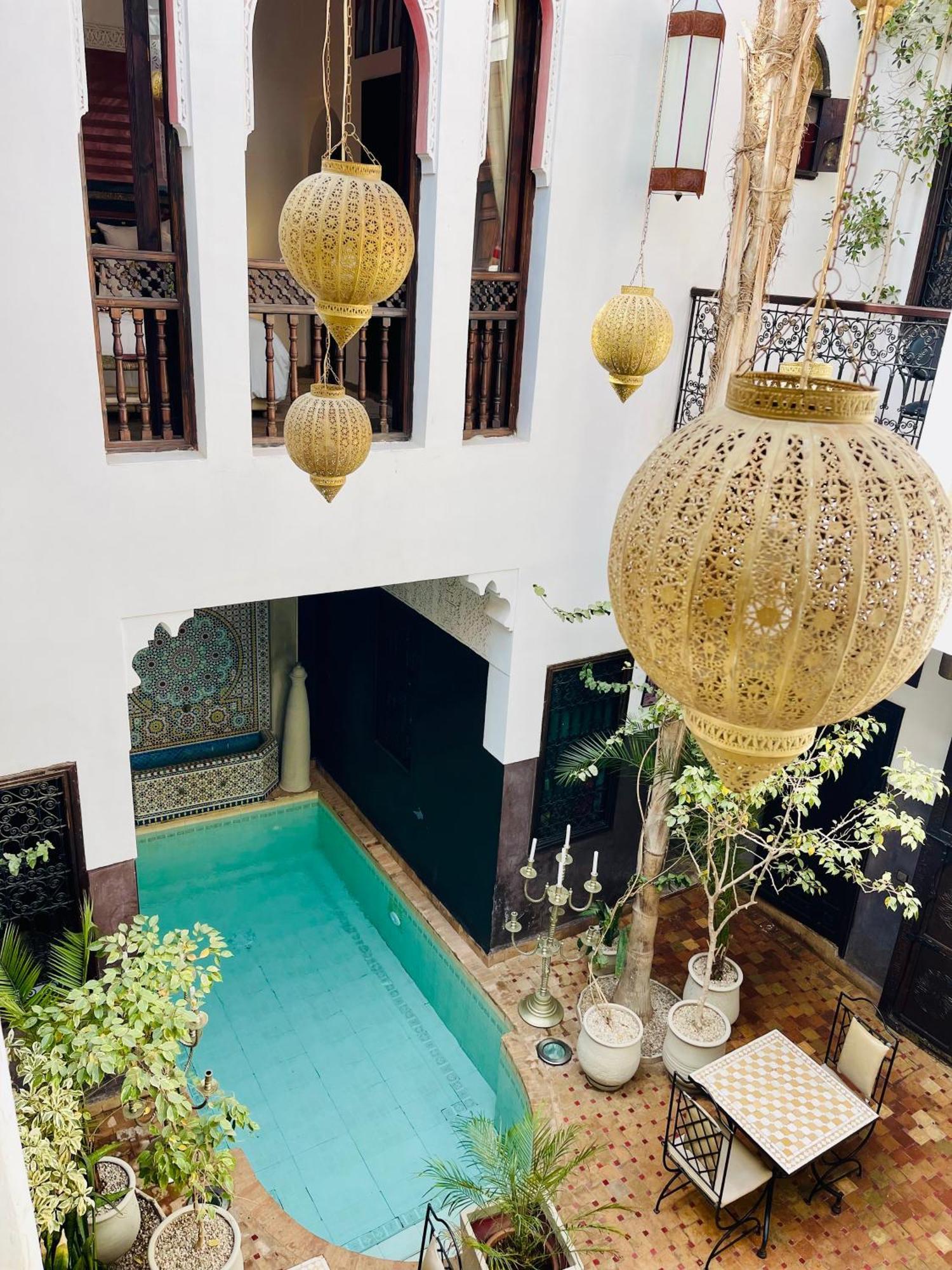 Riad La Porte Rouge By La Siredrah Marrakesh Exteriör bild