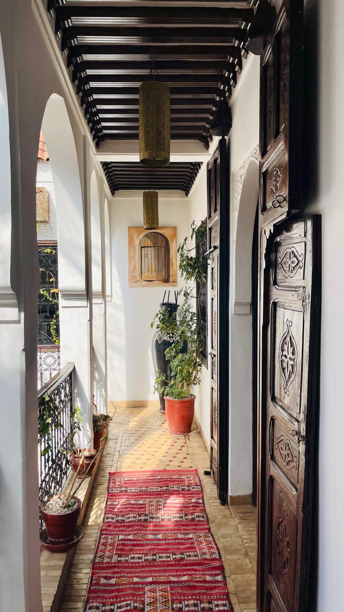 Riad La Porte Rouge By La Siredrah Marrakesh Exteriör bild