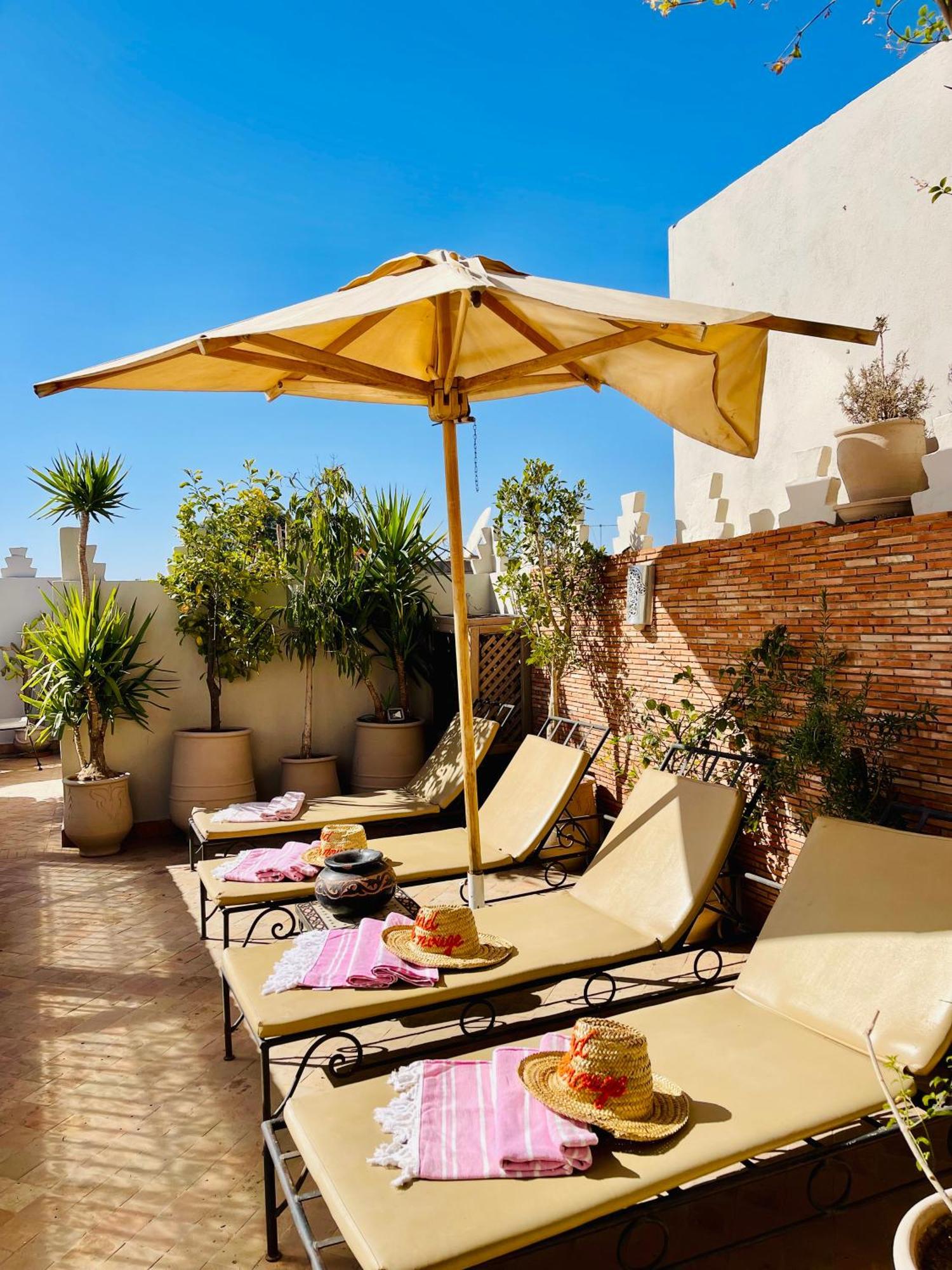 Riad La Porte Rouge By La Siredrah Marrakesh Exteriör bild