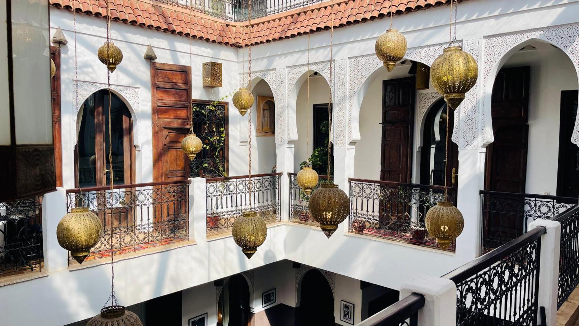 Riad La Porte Rouge By La Siredrah Marrakesh Exteriör bild