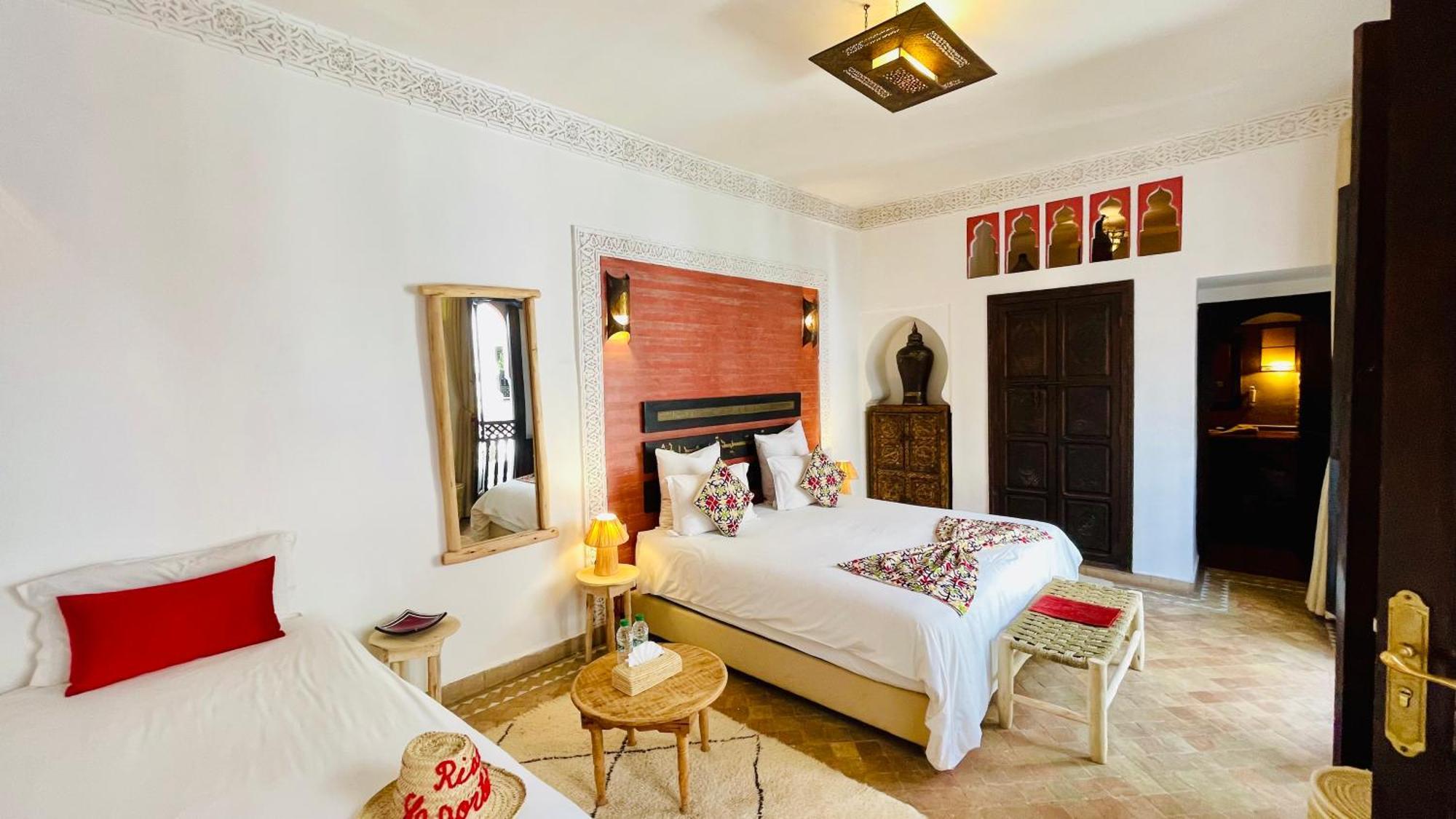 Riad La Porte Rouge By La Siredrah Marrakesh Exteriör bild