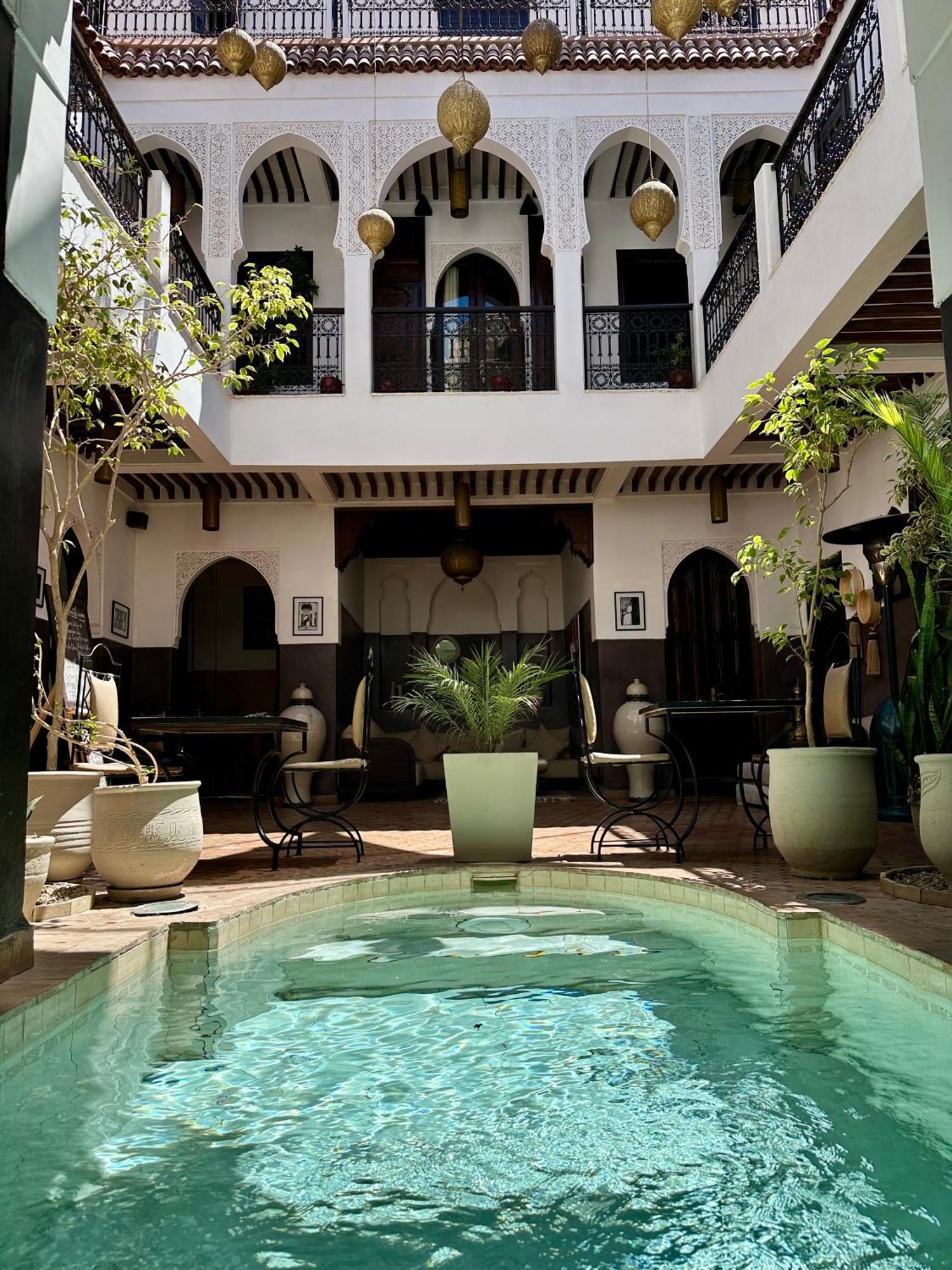 Riad La Porte Rouge By La Siredrah Marrakesh Exteriör bild