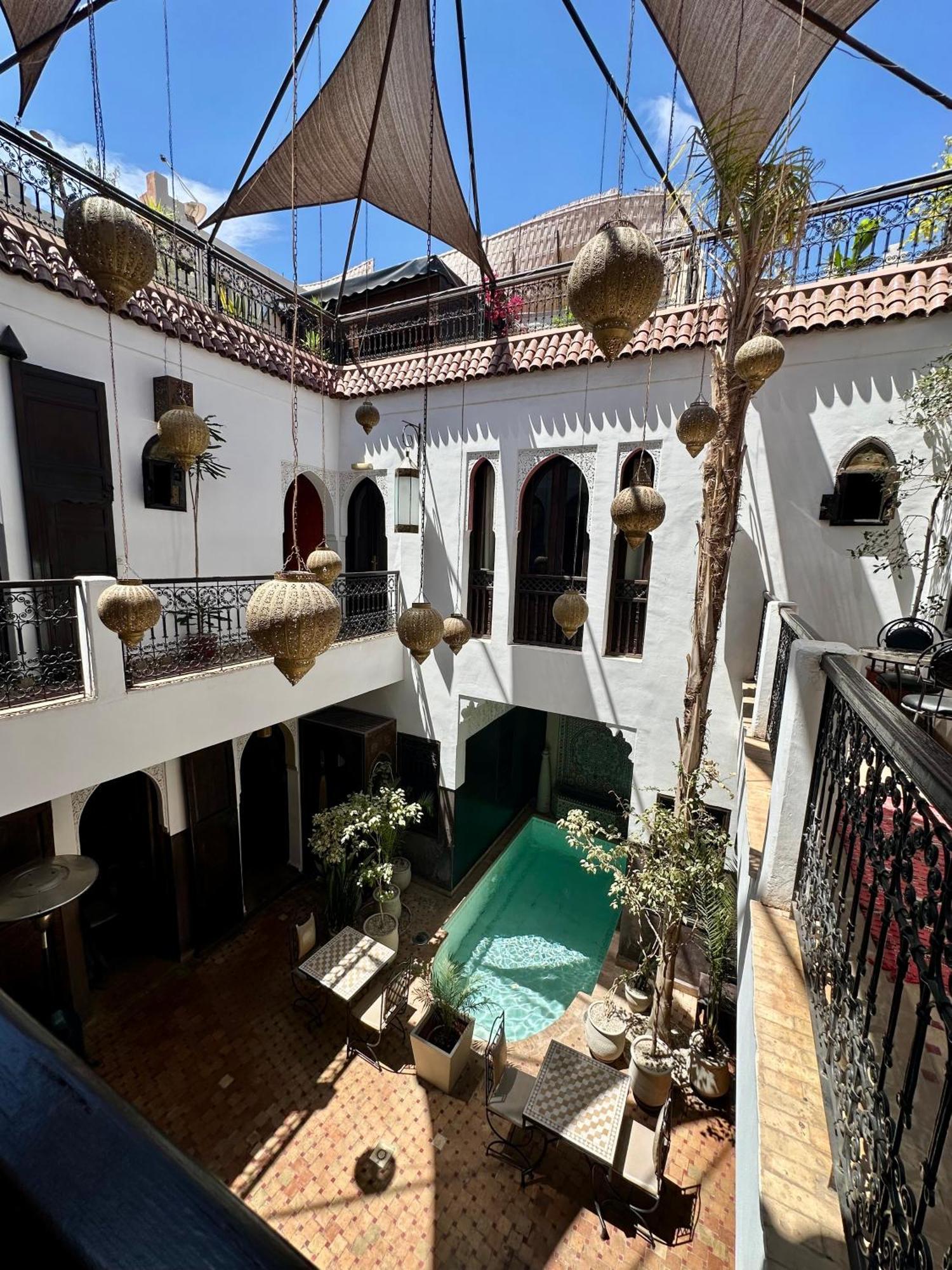 Riad La Porte Rouge By La Siredrah Marrakesh Exteriör bild